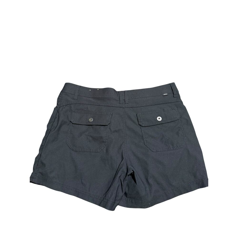 Prana Women's Halle II Hiking Shorts, Black, Gorpcore Outdoors, Size 16 - Picture 4 of 8